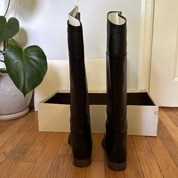 nancye black knee high coach boots - Picture 3 of 6